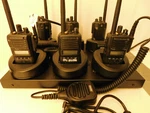 Vertex Motorola VX-P824 P25 Digital Vhf 136-174MHZ Portable Radios W/new Batts. Fixed Price $1200.00.