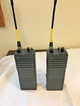 Icom Uhf Transceiver, Lot Of 2, IC-U18, For Repair. Fixed Price $40.00.