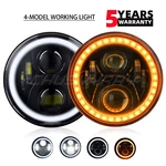 Pair 7" Round Led Headlight Hi-lo Beam For Chevy C10/20/30 Pickup Luv Nova Vega. Fixed Price $59.99.
