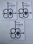 Lot Of Ge Mpi Personal Radio Maintenance Manuals LBI-31497B 136-174 Mhz. Fixed Price $10.00.
