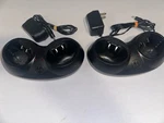 Motorola 1564200R07 Dual Desk Chargers For 2-WAYS Radios. Fixed Price $26.50.