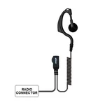Covert 1-WIRE G Ear Hook Surveillance Kit For Motorola Two-way Radios Nos. Fixed Price $13.49.