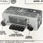1952 Nash Car Radio AC-152 Service Wire Schematic Repair Manual Vintage Original. Fixed Price $9.99.