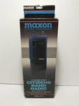 Vintage Maxon 27-LP, 40-CHANNEL/5-WATT Citizens Band Radio S5. Fixed Price $19.99.