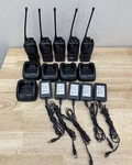 Lot Of 5 Icom IC-F4011 Uhf Radio With Battery And Charger BC-160. Fixed Price $174.99.