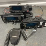3X Harris CH721 Radio Control Unit CU23218-0002 W/ Mic 101616-041 Rva. Fixed Price $80.00.