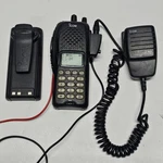 Icom IC-F30GT Two Way Radio 16 Channel & EM-80 Microphone Tested Working. Fixed Price $179.99.