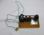 Vintage CTE-26003A Flameproof Naval Telephonica Morse Code Telegraph Key WW11. Fixed Price $186.81.