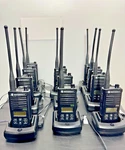 Motorola CP110 Uhf 16CH Two Way Radio & Battery H96RCF9AA2AA-H96RCF9AA2BA. Fixed Price $506.00.