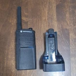 Motorola RMM2050 Uhf 2-CHANNEL Frs Portable Two-way Radio Push-to-talk Black. Fixed Price $99.00.