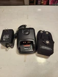 Motorola WPLN4199B Two-way Radio Charger& Nylon Case Belt Loop HLN9701B. Fixed Price $20.00.