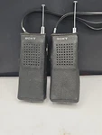 2PC Vintage Nos 1965 Sony Handheld CB-801W 27MHZ Transceivers Leather Case. Fixed Price $195.95.