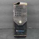 Vintage Motorola Black Leather Radio Holster Duty Belt Case - NLN8018B. Fixed Price $34.99.