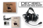 Decibel Headset With Built-in 1+1/2 Watt Uhf Two-way Radio -new Product Listing!. Fixed Price $189.95.