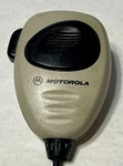 Motorola - HMN4069B Microphone Black & White Working Pull. Fixed Price $21.99.