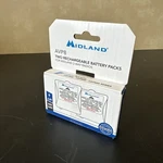 Midland AVP8 Two Rechargeable Battery Packs For 2-WAY Radios, New/sealed. Fixed Price $19.98.