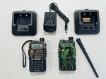 Lot Baofeng Radios Uv 5RE Two-way Radio, 2M/70CM Vhf Uhf Band. Fixed Price $88.95.
