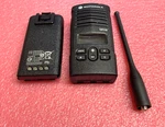 Original Motorola CP110 H96RCF9AA2AA Radio **w Battery & Antenna**. Fixed Price $76.99.
