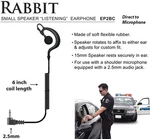 2.5MM Listen Only Earphone For Motorola Kenwood Harris Icom Vertex Microphone. Fixed Price $19.95.