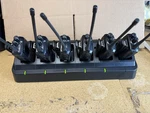 6X Vertex Standard EVX-261-G6-5 Two-way Radios Uhf W/batteries & Cradle. Fixed Price $399.95.