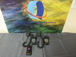 Two Harris Macom P5400 MAEX-CU1XX Multi-mode Uhf Radio 440-512 Mhz Microphone. Fixed Price $99.99.