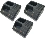 Lot 3X Maxon SA-1125 12VDC Mobile Radio Battery Charger. Fixed Price $55.00.