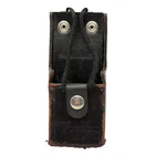Vintage Vertex Leather Radio Duty Belt Holder Holster With Button Loop. Fixed Price $14.99.