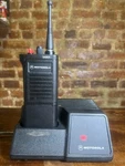 Motorola H99SA + 053H Radio & Charger Works Great Read. Fixed Price $21.99.