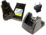 2X Battery +charger +eu Adapter For Motorola HNN9008A HT1250 PR860 GP1280 HT1550. Fixed Price $55.99.