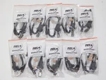 Lot Of 10 New Bk Radio KAA0221EH Listen Only Kit Straight 3.5MM Ear Hugger Relm. Fixed Price $12.00.