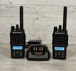 Lot Of 2 Motorola Xpr 3500E Uhf Refurbished Radio Set Complete With New Stuff. Fixed Price $479.99.