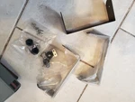 Rare Lot Of 3 Uniden Radio Transceiver Ham Brackets Mounts Knobs # Smh 1525DT. Fixed Price $39.99.