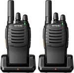 Retevis H-777 Rechargeable Walkie Talkies, Mini 2 Way Radios Long Black. Fixed Price $59.37.
