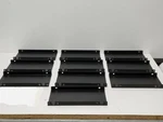 Lot Pairs Motorola 0785412U01 Quantar Quantro Mount Standoff Brackets. Fixed Price $49.98.
