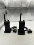 Lot Motorola RMU2040 Uhf Business Radios W Clip And Chargers. Fixed Price $149.00.