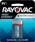 (3) Rayovac High Energy Alkaline 9V Battery, Lot Of Exp 11-23, 2-25. Fixed Price $9.00.