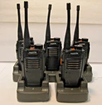 5- Quantun QP-350 Two Way Radio Pre-owned Untested. See Photos. Fixed Price $72.73.