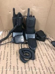 (X2) Kenwood TK-3101 Two Way Radio No Battery W/charger & Mics (untested). Fixed Price $49.99.