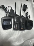 2X Kenwood TK-3202(L) Uhf Channel With Dock And Power Adapter Working. Fixed Price $99.00.
