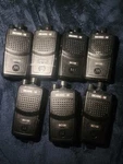 Lot Of 7 Motorola Bearcom BC130 Two Way Radio AAH84KDJ8AA2AN All Work Pls Read. Fixed Price $99.99.