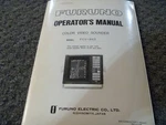 Furuno FCV-663 Color Video Sounder Operator Maintenance Manual Sn 8410-3154- Xz. Fixed Price $45.35.